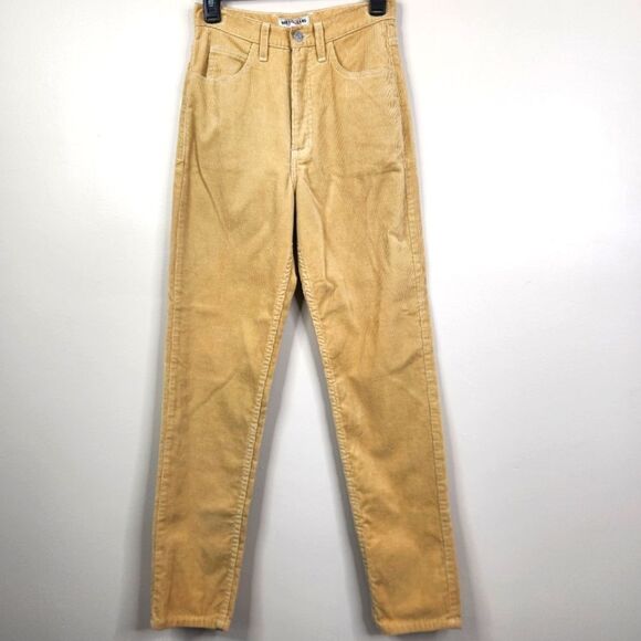NEW Deadstock Womens Guess Jeans American Made Slim Fit Corduroy Pants 28x29 - Picture 2 of 7